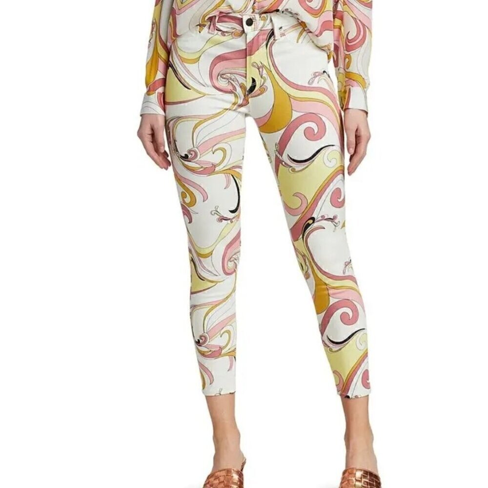 NWT L'AGENCE Margot High Rise Skinny Jean in Powder Blue St Martin - Size 29